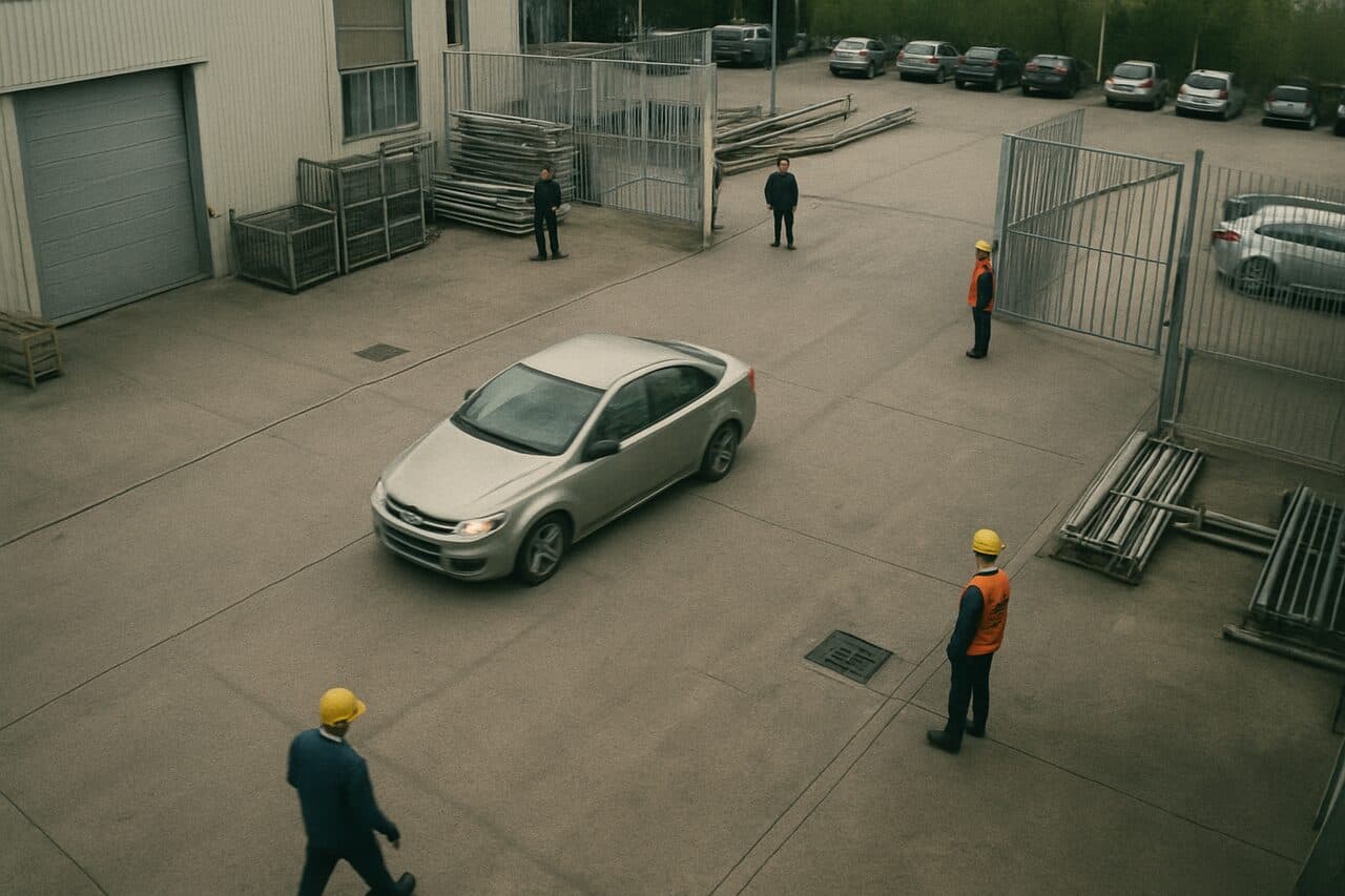 Car detection in parking areas and traffic zones